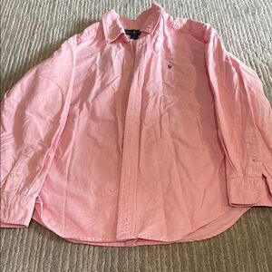 Ralph Lauren Pink Casual Button Down Shirt